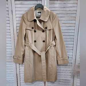 J.Crew Women's Iconic Trench Coat Khaki Size 8
